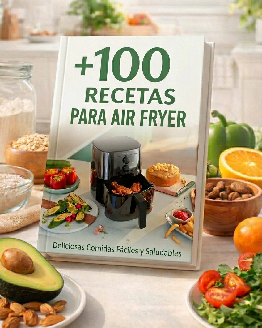 100 Recetas en Air fryer con Bonus